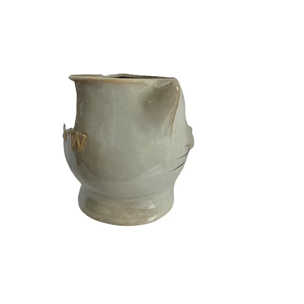 Cat Mug Smiley Kitten 3D Stoneware Mug Boston Warehouse Trading Corp Large 18 Oz